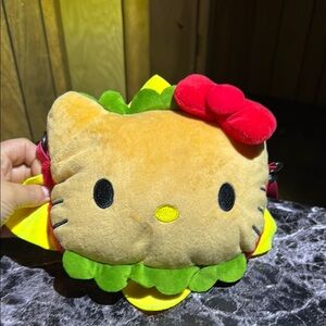 Hello Kitty Plush Crossbody Bag
